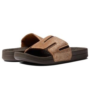 SAS Float Sunstone Sandals Slides Gold Bronze Women’s Size 9 M